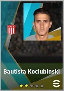 بطاقة Bautista Kociubinski · DMF