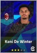 بطاقة Koni De Winter · CB