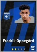 بطاقة Fredrik Oppegård · LB