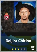 بطاقة Daijiro Chirino · CB