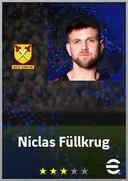 بطاقة Niclas Füllkrug · CF