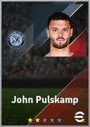 بطاقة John Pulskamp · GK