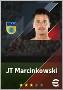 بطاقة JT Marcinkowski · GK