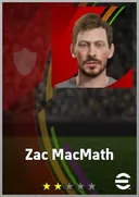 Carte de Zac MacMath · GK