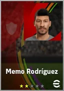 بطاقة Memo Rodríguez · AMF
