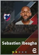 بطاقة Sebastien Ibeagha · CB