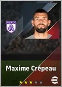 Carte de Maxime Crépeau · GK