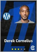 بطاقة Derek Cornelius · CB