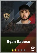 بطاقة Ryan Raposo · RB