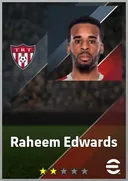 Carte de Raheem Edwards · LB