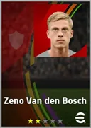 بطاقة Zeno Van den Bosch · CB