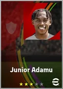 Carte de Junior Adamu · CF