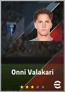 Carte de Onni Valakari · AMF