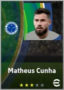 بطاقة Matheus Cunha · GK