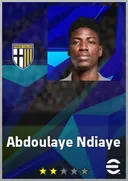 Carte de Abdoulaye Ndiaye · CB