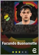 بطاقة Facundo Buonanotte · AMF