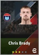 بطاقة Chris Brady · GK