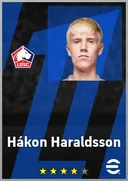 Hákon Haraldsson AMF card