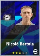 بطاقة Nicolò Bertola · CB