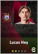بطاقة Lucas Hey · CB