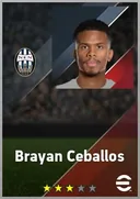 Carte de Brayan Ceballos · CB