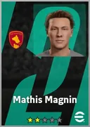 بطاقة Mathis Magnin · CB