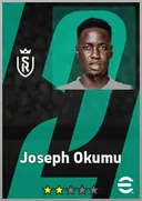 Carte de Joseph Okumu · CB