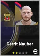 بطاقة Gerrit Nauber · CB