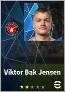 بطاقة Viktor Bak Jensen · LB