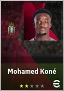 Carte de Mohamed Koné · GK