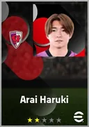 Arai Haruki LMF card