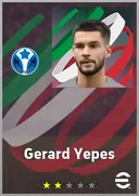 Gerard Yepes DMF card