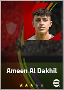 بطاقة Ameen Al Dakhil · CB