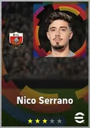 بطاقة Nico Serrano · LWF