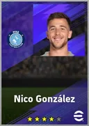 بطاقة Nico González · DMF