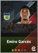بطاقة Emiro Garcés · CB