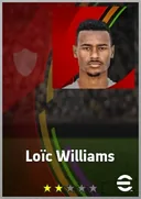 بطاقة Loïc Williams · CB