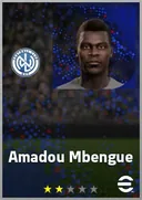 بطاقة Amadou Mbengue · CB
