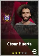 بطاقة César Huerta · LWF