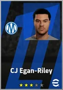 بطاقة CJ Egan-Riley · CB