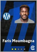 بطاقة Faris Moumbagna · CF