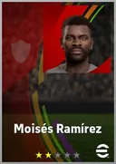 بطاقة Moisés Ramírez · GK