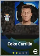 بطاقة Coke Carrillo · GK