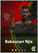 بطاقة Baboucarr Njie · LB