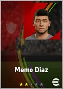 Memo Diaz RB card