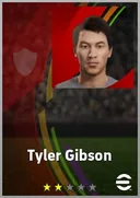 بطاقة Tyler Gibson · DMF