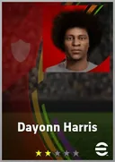 بطاقة Dayonn Harris · LMF