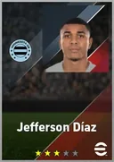 بطاقة Jefferson Díaz · CB