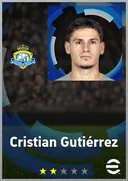 بطاقة Cristian Gutiérrez · LB