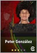 Peter González RWF card